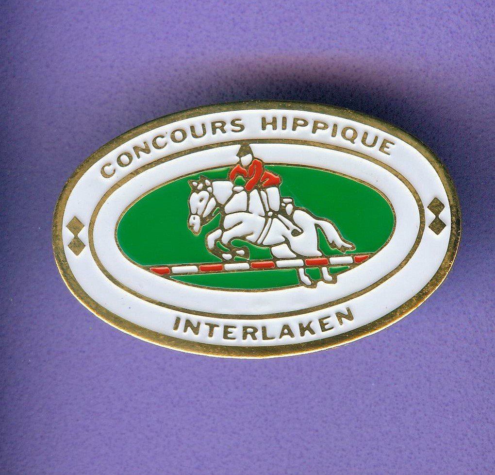 Placchette & Badge: CONCOURS  HIPPIQUE  INTERLAKEN – Usato da Winterthur venduto da Sammleroase