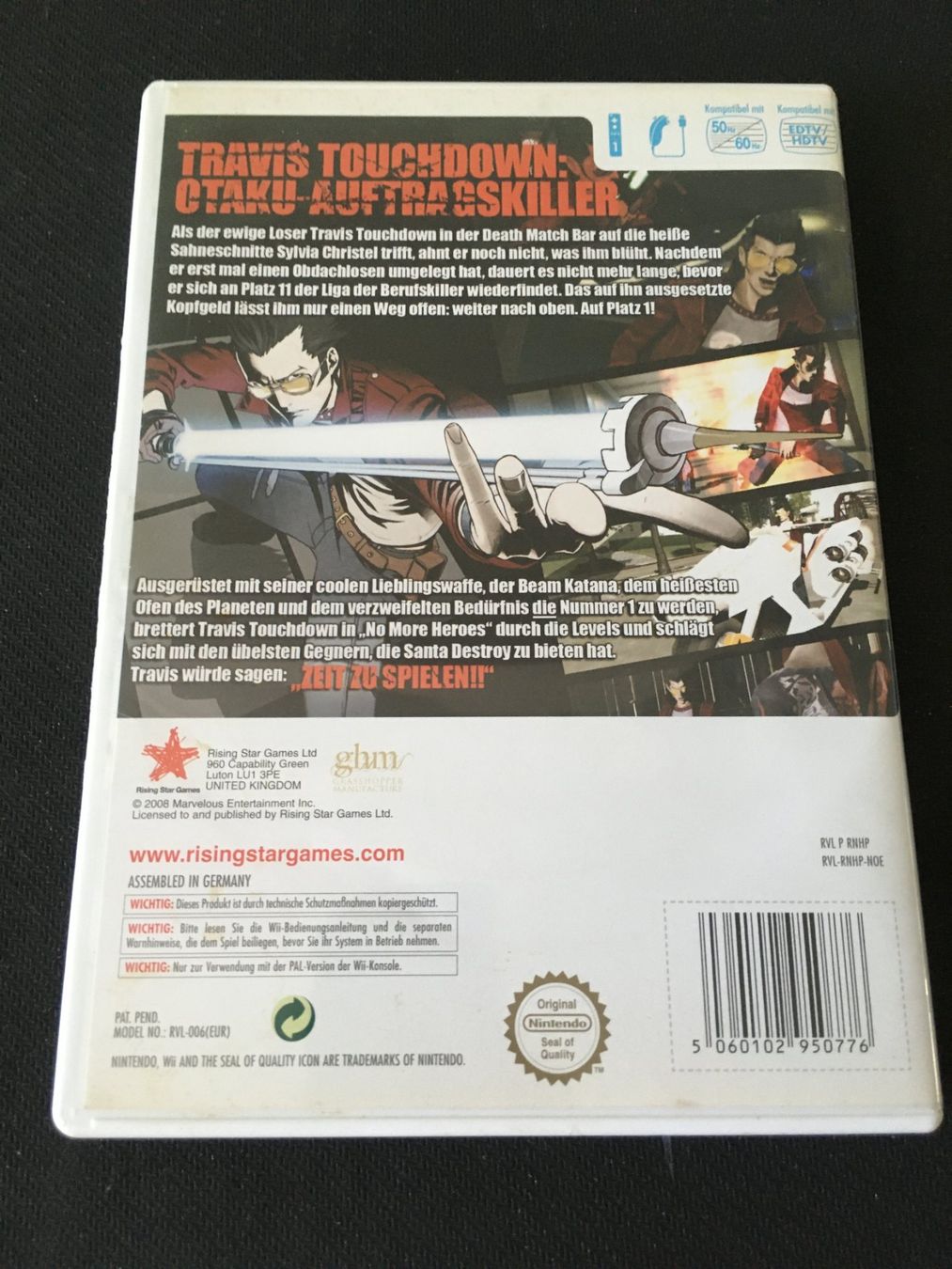 Nintendo Giochi: No More Heroes - Wii Game – Usato da St.Gallen venduto da Punktchen01 1