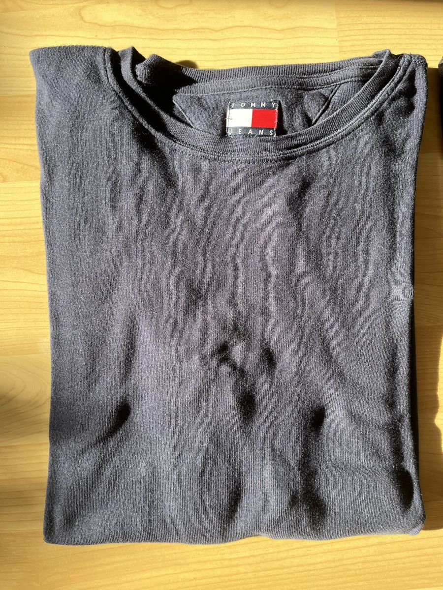 Tommy Hilfiger Maglioni & Felpe: 2 Tommy Hilfiger Shirts Pullover, Blau und Schwarz,  L – Nuovo (secondo la descrizione) da Zug venduto da Nickwalks999 3