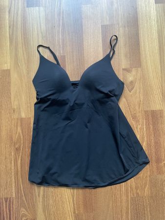Damen Top Uniqlo Mame Kurogouchi schwarz Camisole BH