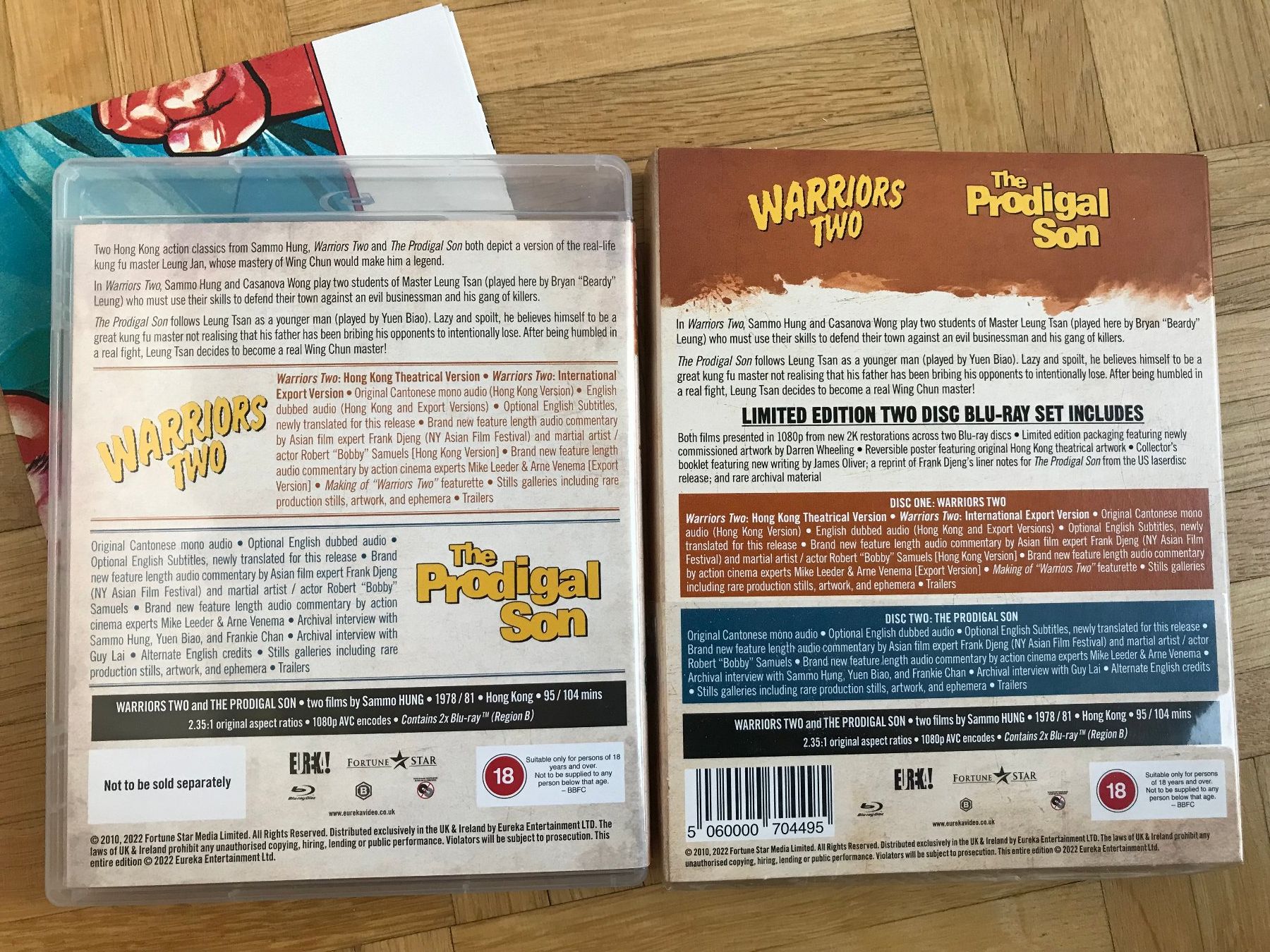 Alle DVDs: Warriors Two & The Prodigal Son - mit Slipcover - Blu-ray – Neu (gemäss Beschreibung) aus Zürich von Malcom 3