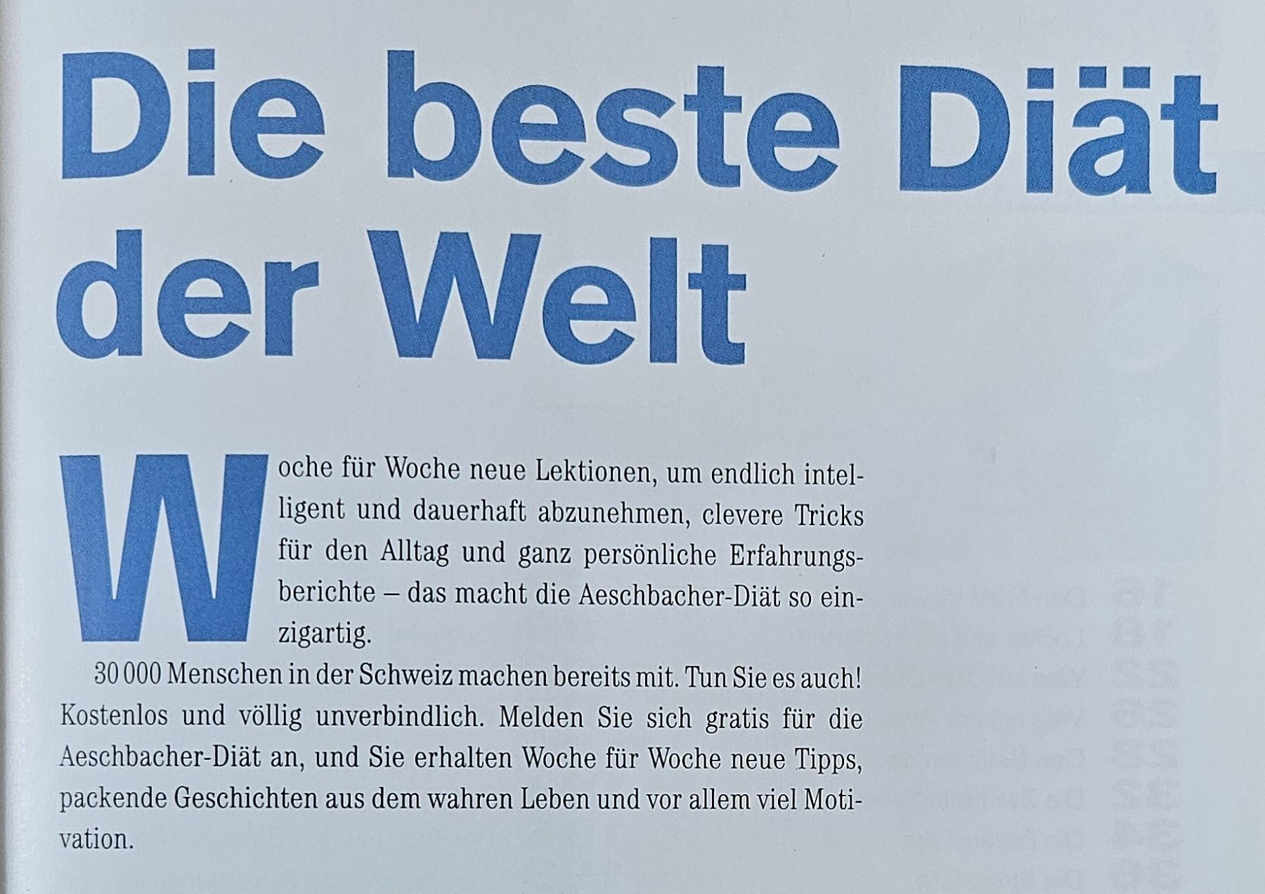 Bücher: Die "Aeschbacher-Diät" von Dr. med. Samuel Stutz – Neu (gemäss Beschreibung) aus St. Gallen von Patrizia0711 1