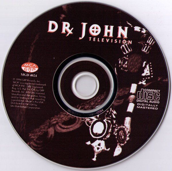 CD: Dr. John – Television - Vergriffen! - b – Usato da Brittnau venduto da Zibu 2