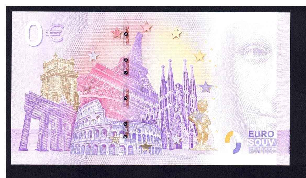 Banconote: 0 EURO Schein FIRENZE 2025 - 2 – Usato da Büetigen venduto da philat 1