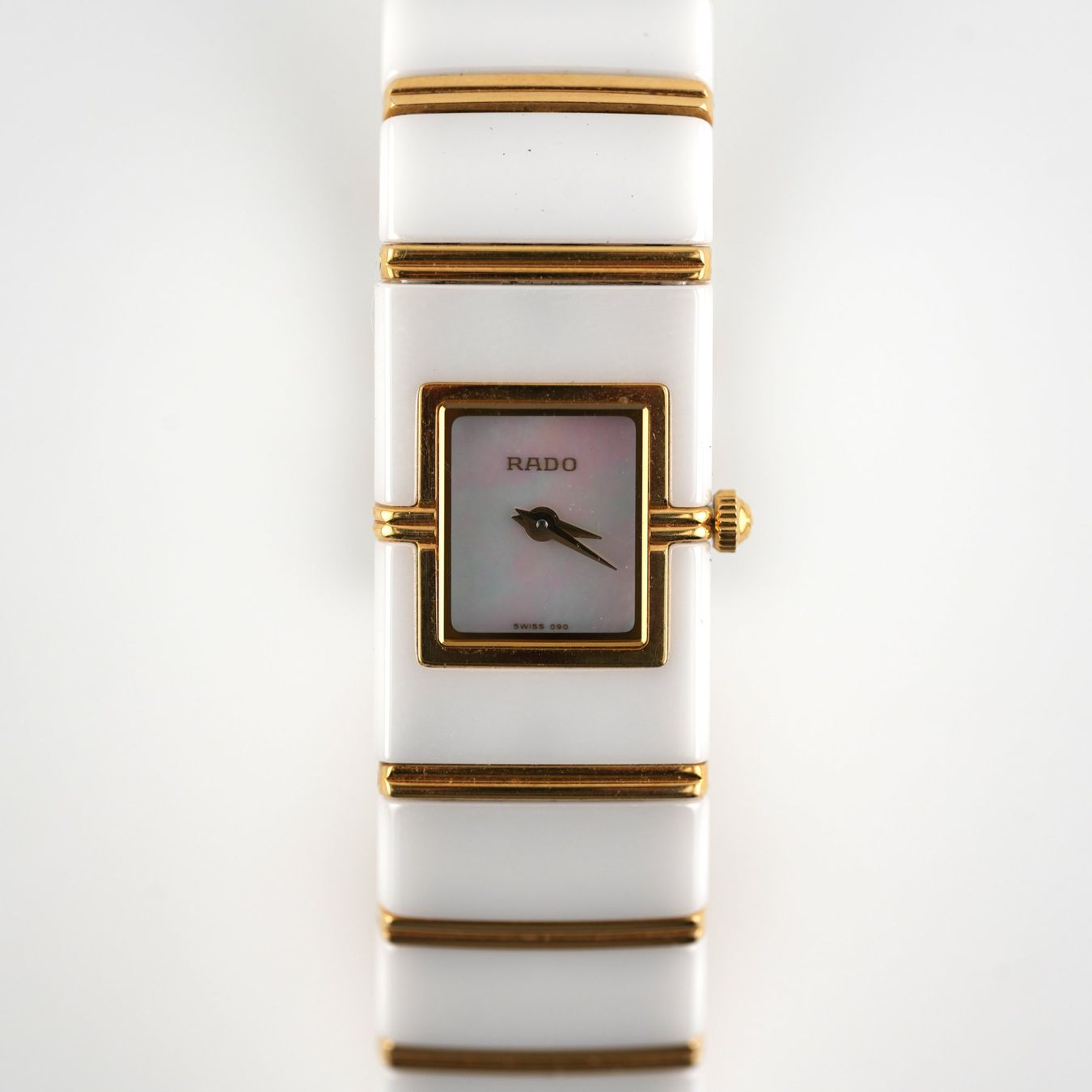 Rado Orologi: Rado Diastar Gold&Ceramic Damenuhr – Usato da Basel venduto da Edelmetallhaus.com
