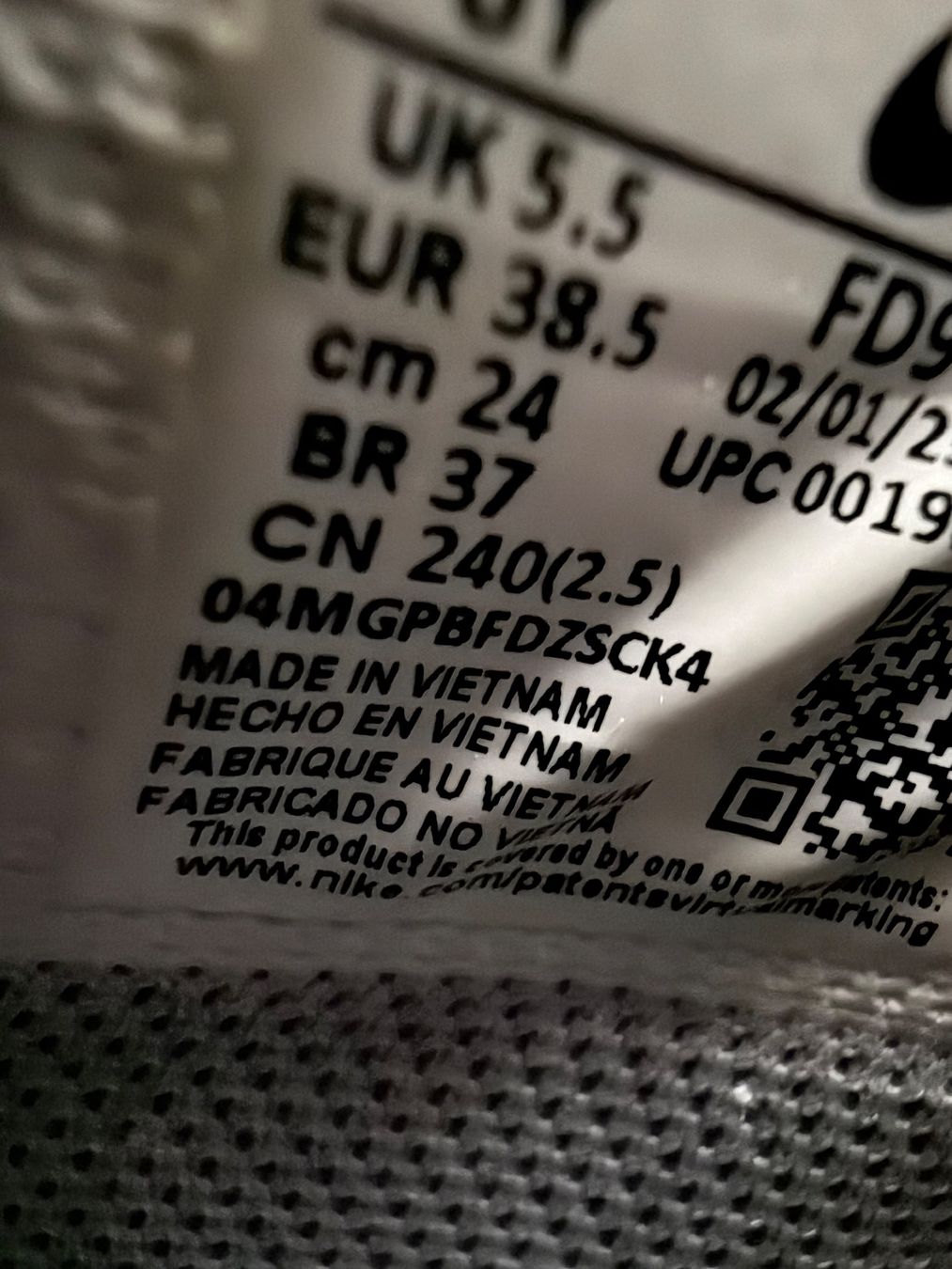Nike Scarpe per ragazze: Nike Schuhe Gr.38.5 – Usato da Bernhardzell venduto da Ferkel1 2