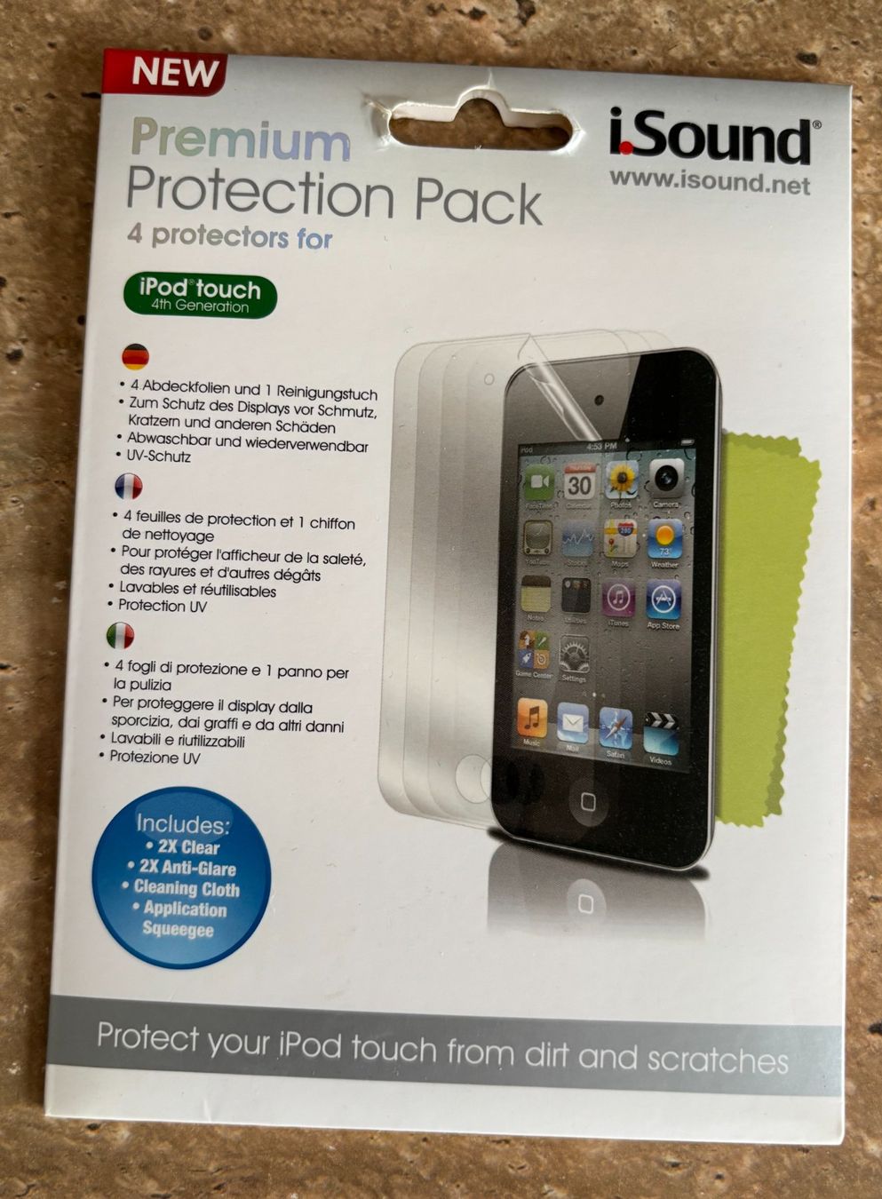 Lackretusche & Schutzfolien: Schutzfolie für iPod Touch 4 Generation – Neu (gemäss Beschreibung) aus Dörflingen von verena052