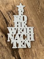 Neue Stanzschablone frohe Weihnachten