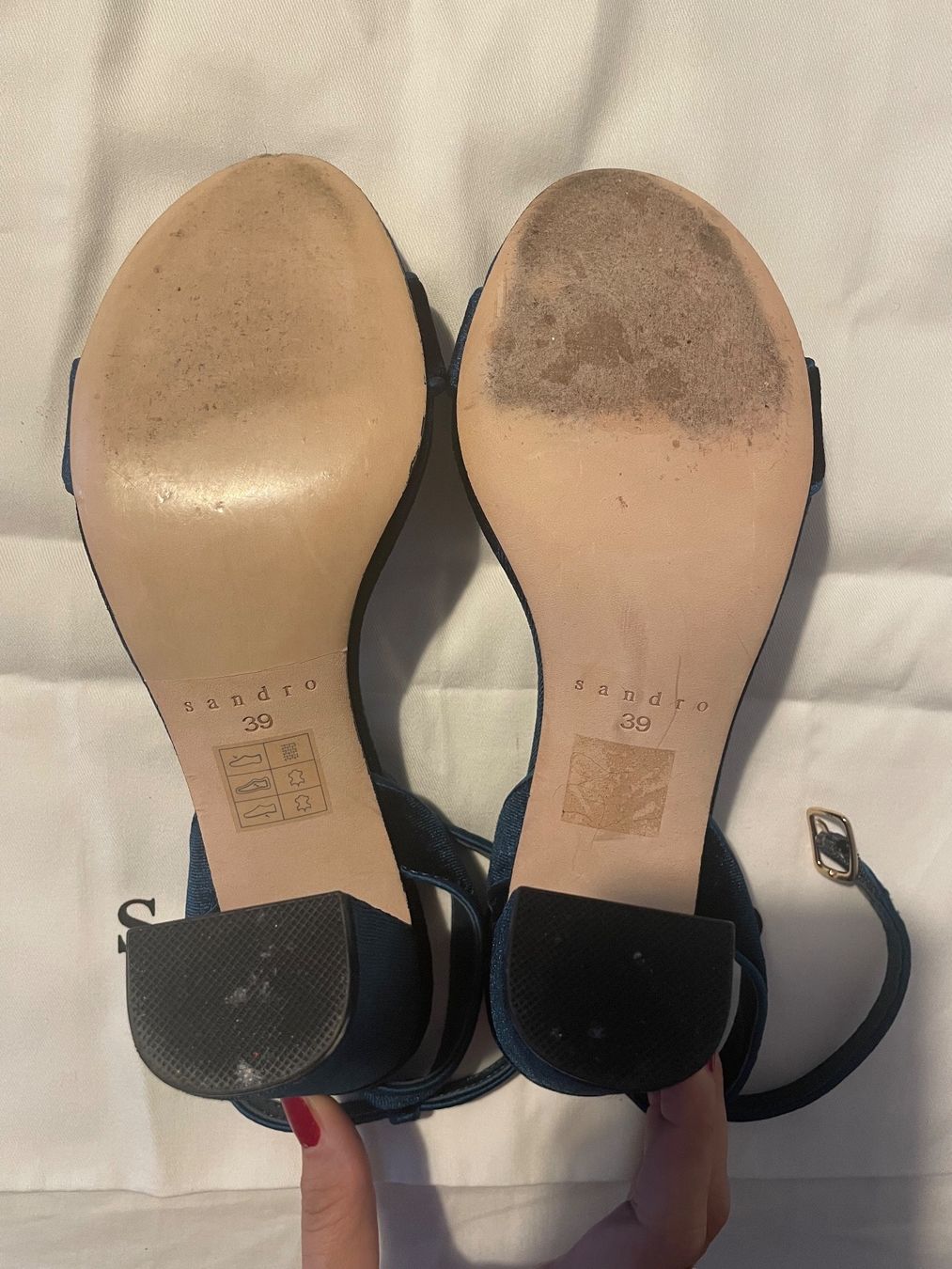 Sandro Scarpe da donna: Sandro Highheel Sandals Gr.39 – Usato da Basel venduto da Dencag 5