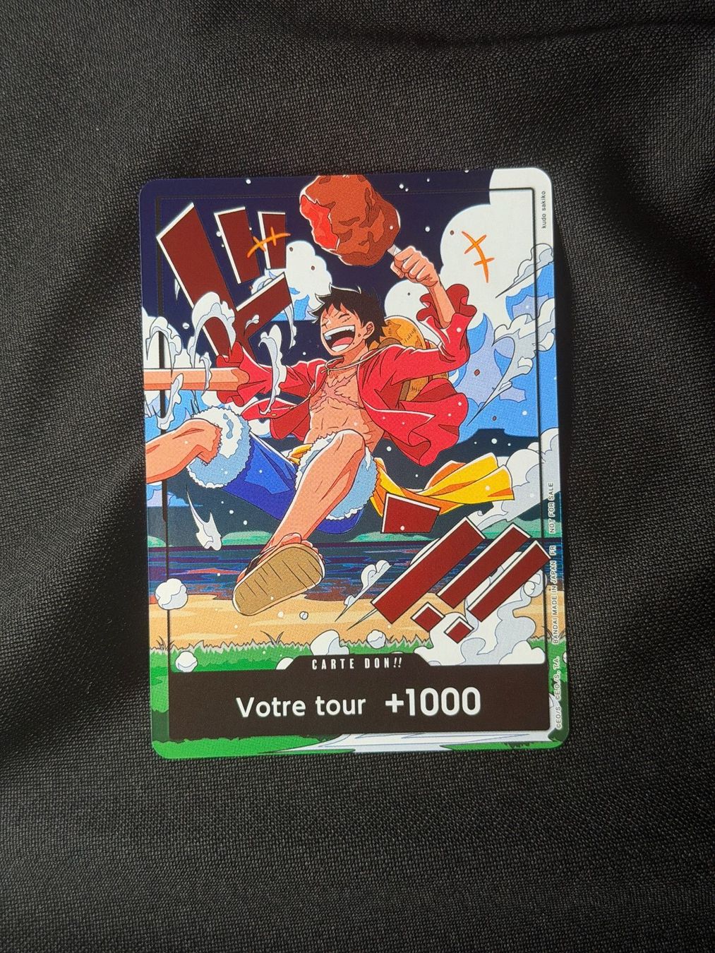 Bandai Carte collezionabili: Monkey D. Luffy DON!! Karte – Nuovo (secondo la descrizione) da Zürich venduto da mer_6smm