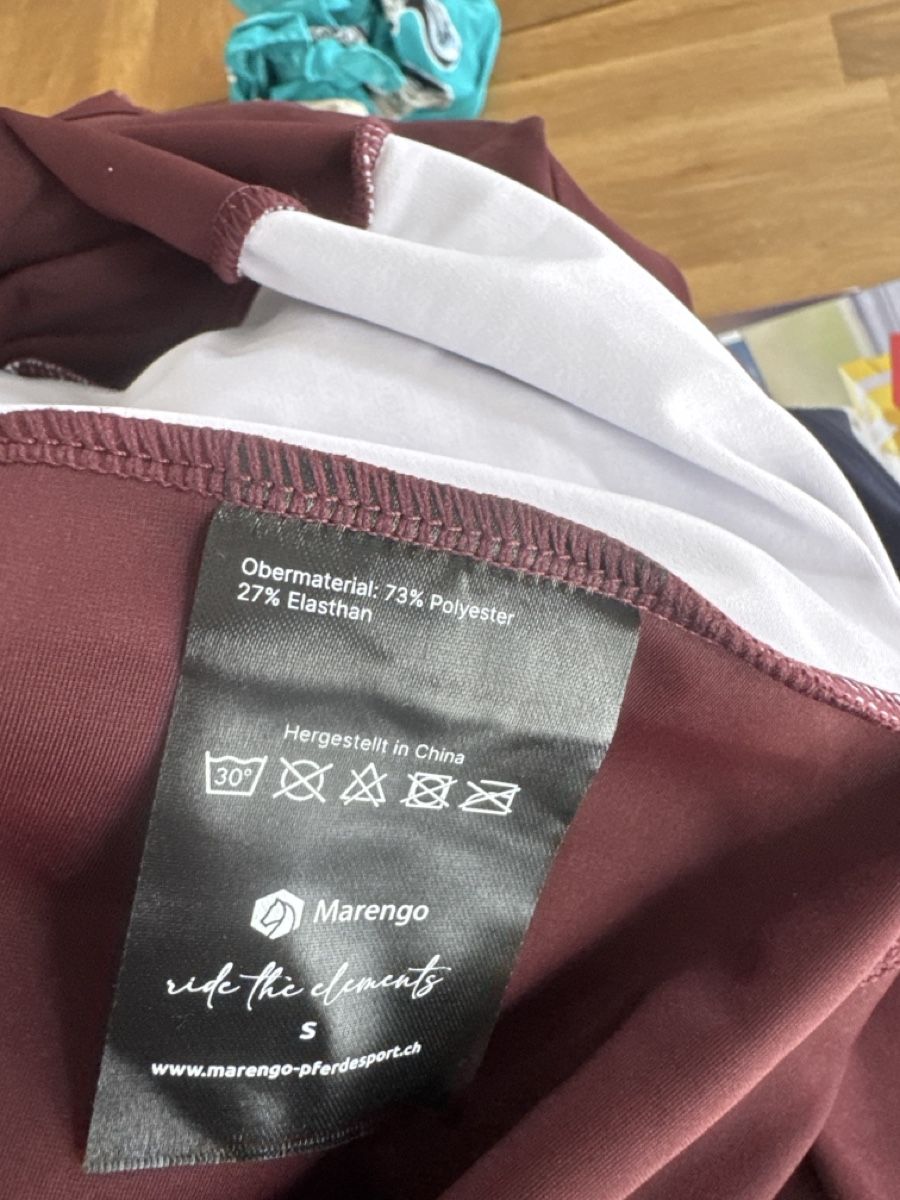 T-shirt: Marengo Reit Langarmshirt Gr.S – Nuovo (secondo la descrizione) da Seewen SO venduto da Muggi3 2
