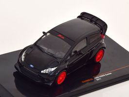Ford Fiesta VII Custom 2011 schwarz 1:43 von IXO