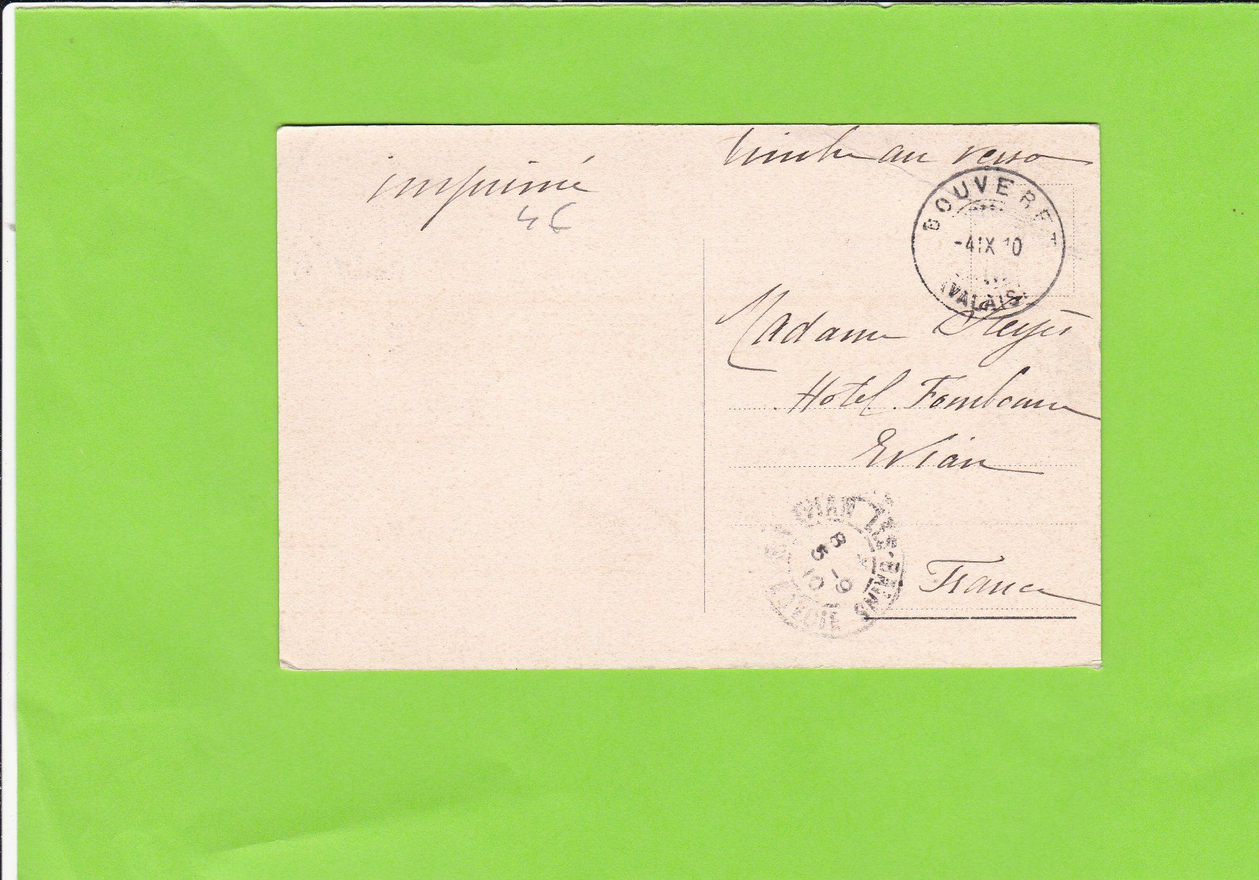 Cartoline postali: Le Bouveret--vue générale – Usato da St. Peterzell venduto da neckertal 1