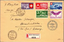 CH - Flugpost - Sonderflug - SF 39.1i - Landesausstellung