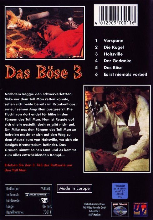 Alle DVDs: Das Böse 3 - Phantasm 3 – Neu (gemäss Beschreibung) aus Volketswil von Fraese1 1
