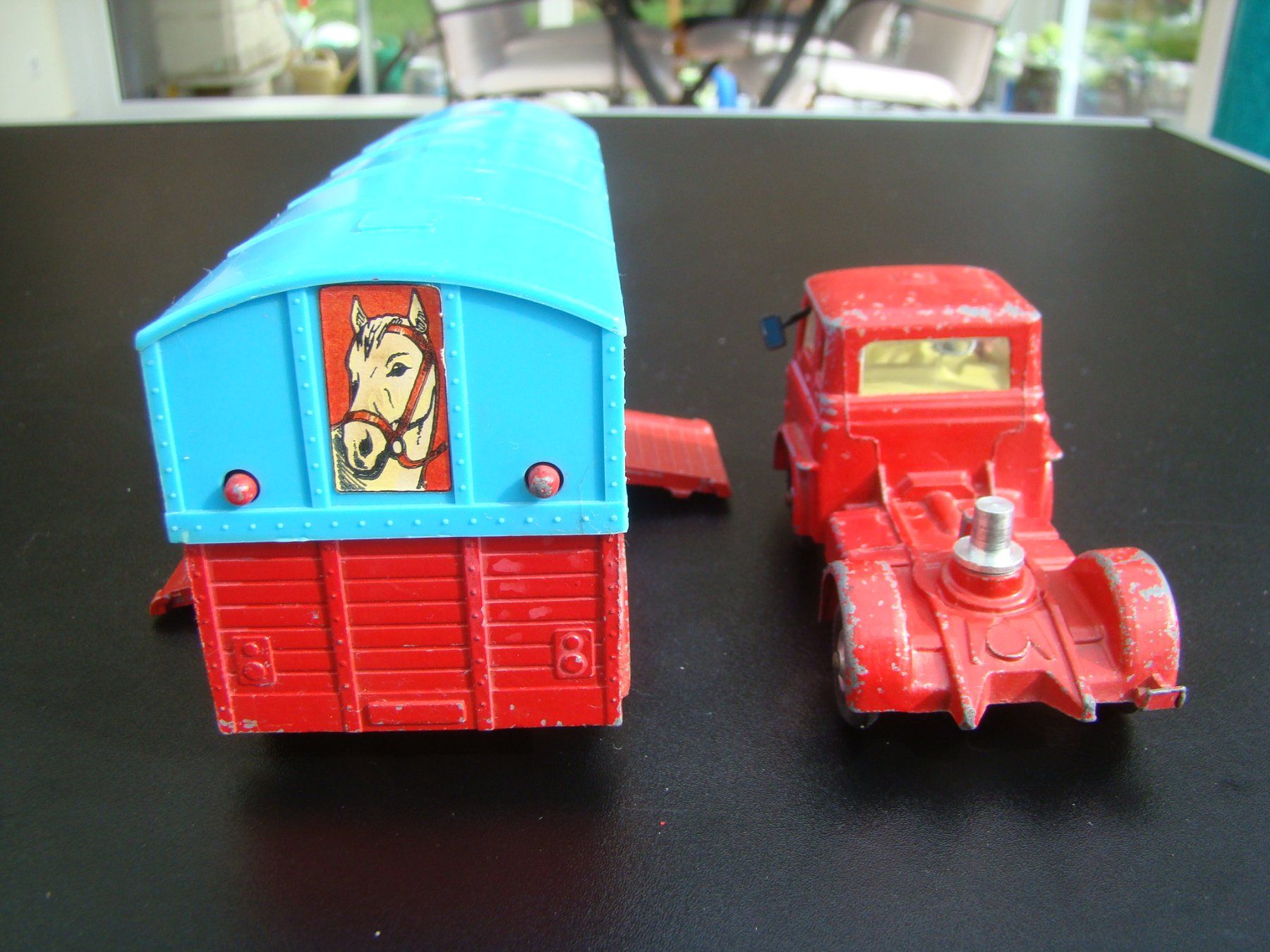 Dinky Toys Modellini d'auto: Corgi Major Bedford Chipperfields Pferdetransporter cool rar – Usato da Walzenhausen venduto da Vanquish711 5