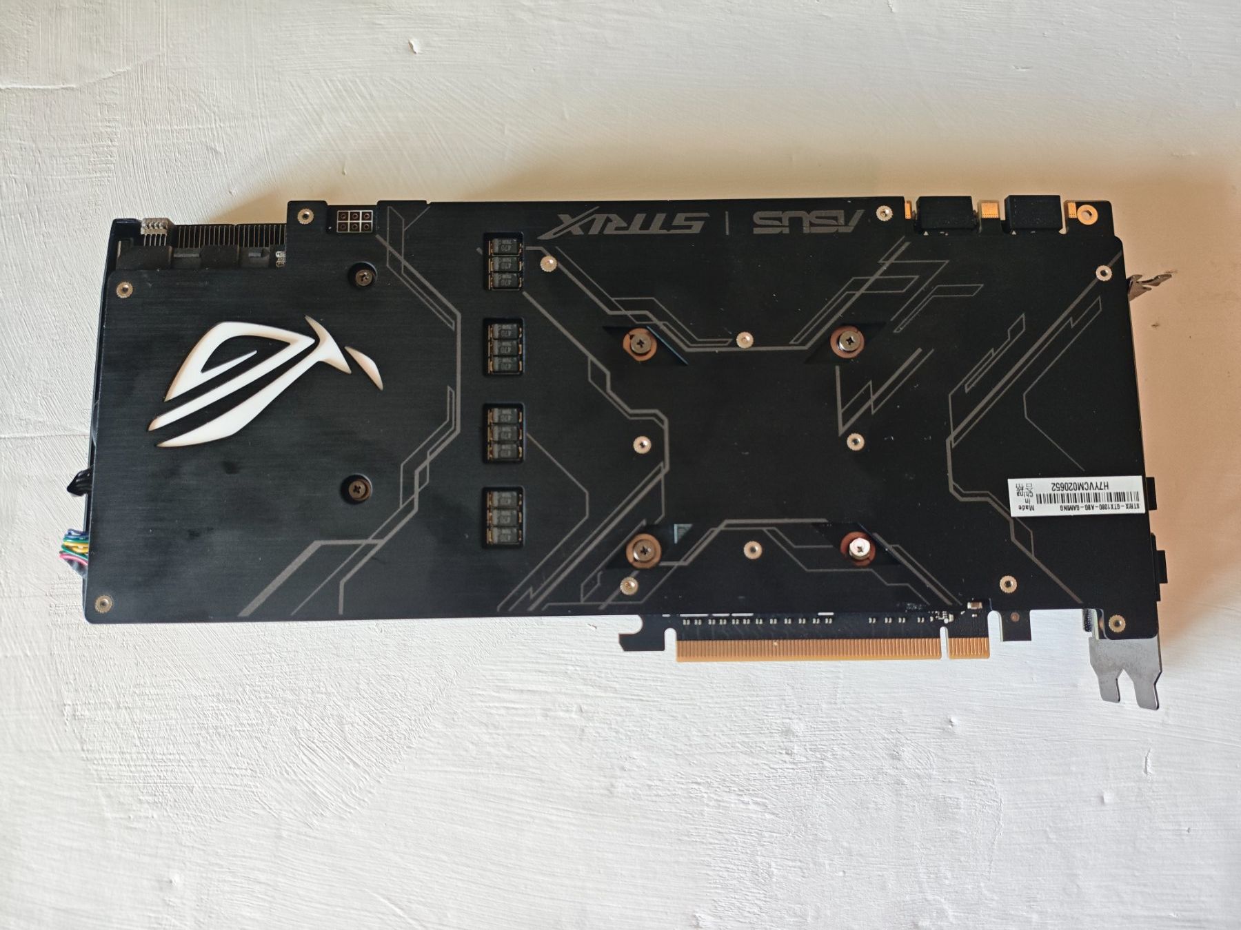 Nvidia Schede grafiche: ASUS ROG Strix GTX 1080 8 GB – Difettoso da Wallisellen venduto da Term5 1