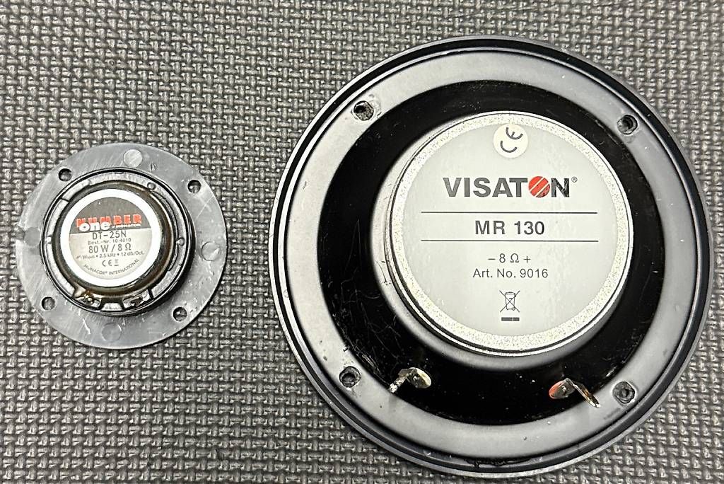 Monacor Casse acustiche: Visaton MR130 Monacor DT25N – Usato da Wil SG venduto da Saintch