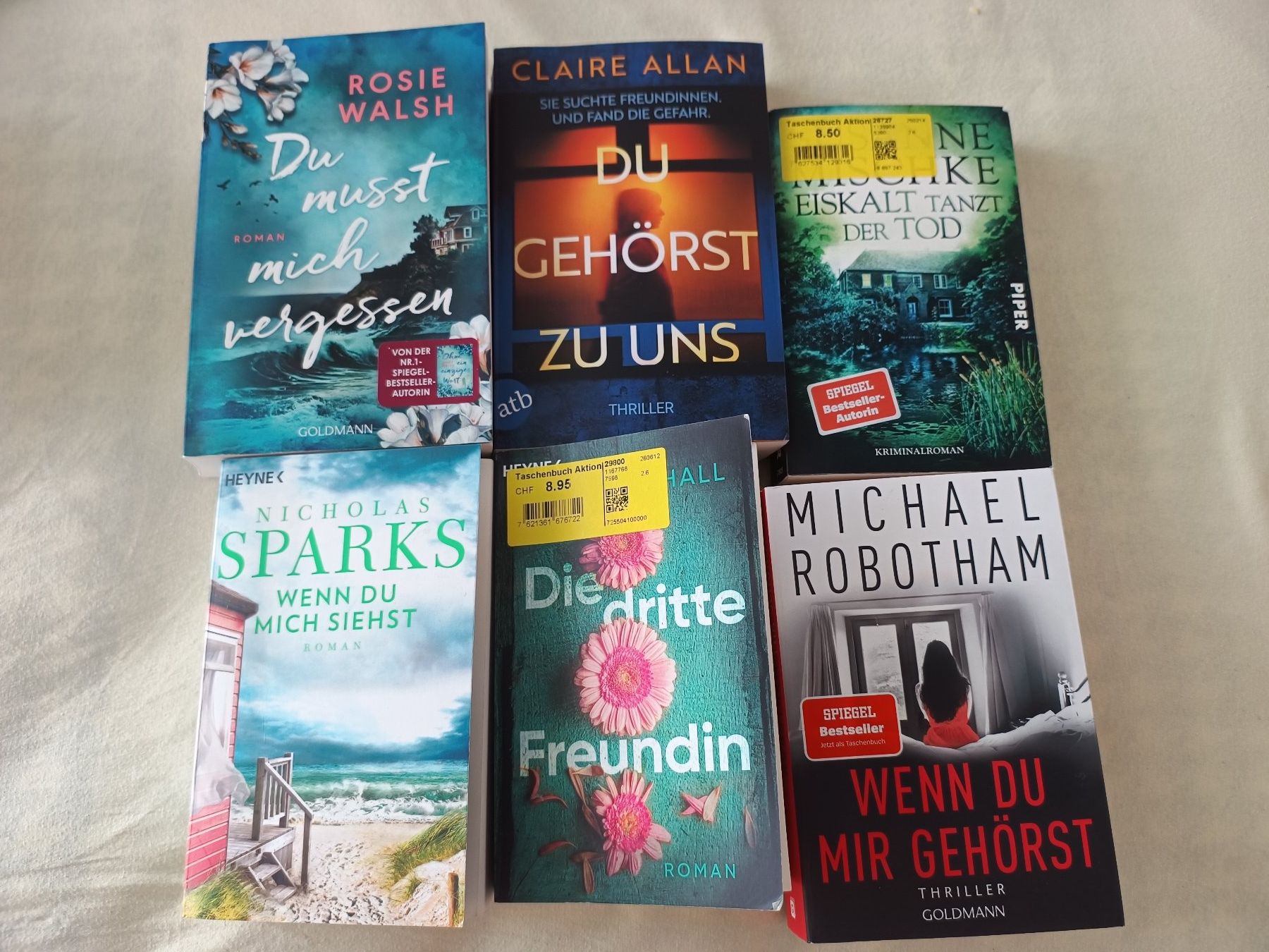 Bücher: 6 Spannende Bücher – Gebraucht aus Pfäffikon SZ von Elendir
