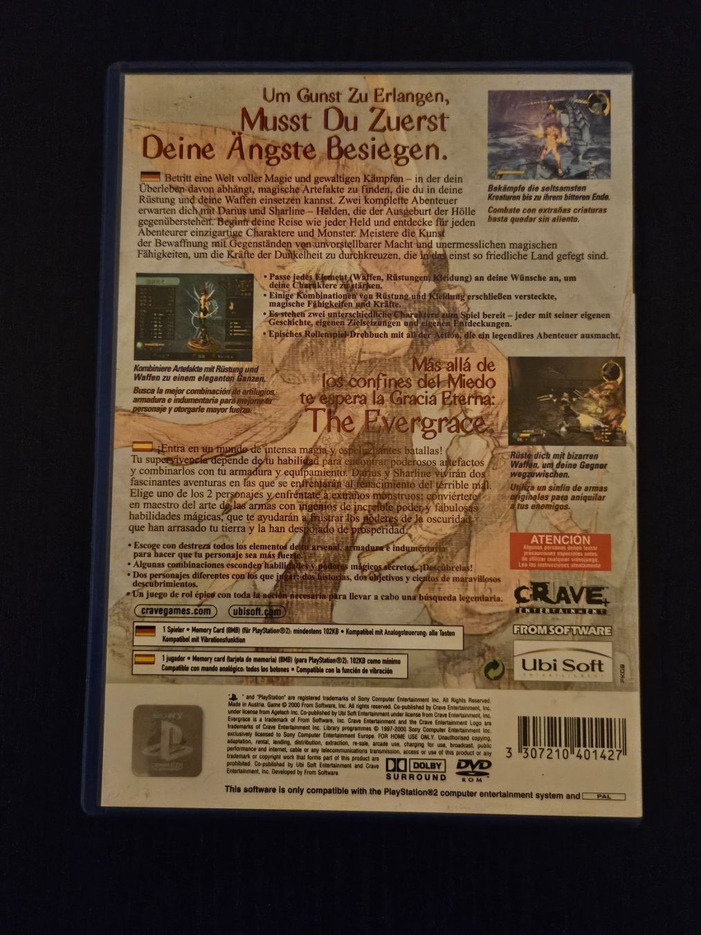 Sony Spiele: Ever Grace (PS2) – Gebraucht aus Zürich von sodamnme 2