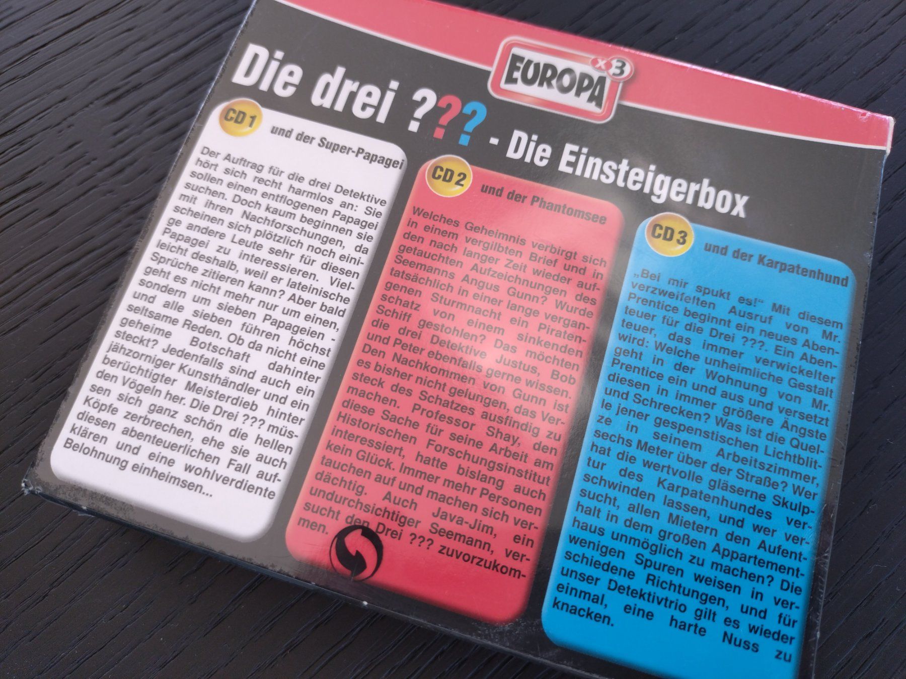 Livres audio: CD Box Set "Die drei ???" Folge 1-3 – Neuf avec emballage d'origine à Kilchberg ZH par Sho5000 1