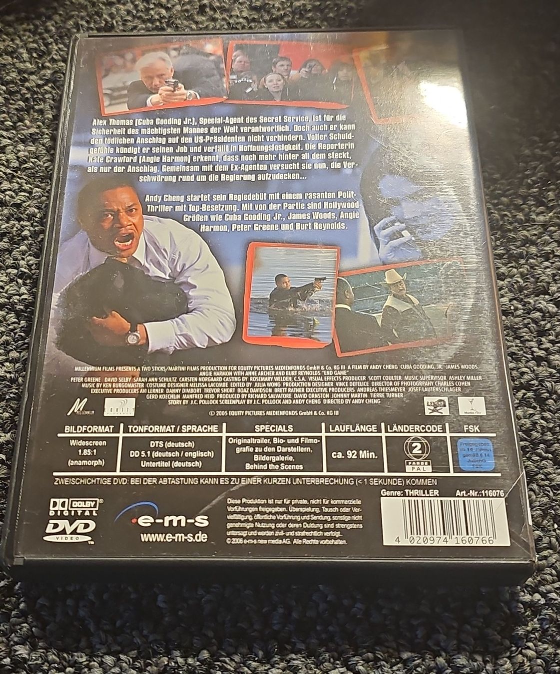 Alle DVDs: DVD End Game (23541) – Gebraucht aus Ruswil von jan_bxl5 1