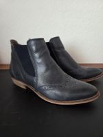 Blaue Chelsea Boots
