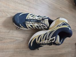Salomon XT Pathway Laufschuh blau beige gebraucht
