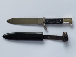 Fahrtenmesser Solingen mit Sägezahnung
