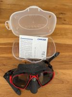 🌻 Taucherbrille mit Schnorchel Cressi gebraucht im Koffer