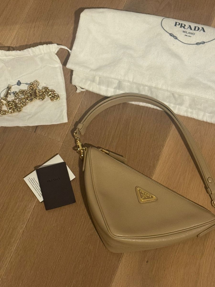 Prada Altro in  Abbigliamento & Accessori: Authentic Prada Bag - Beige Leather – Usato da Zürich venduto da maricampos