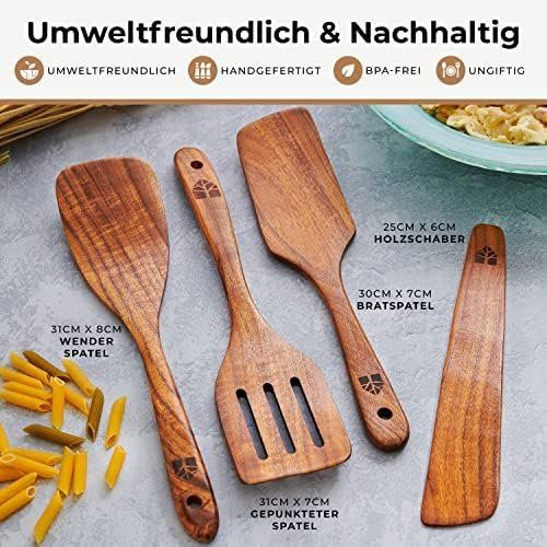 Küchengeräte: Pfannenwender Set 4tlg – Neu und originalverpackt aus Hundwil von Equiply 6