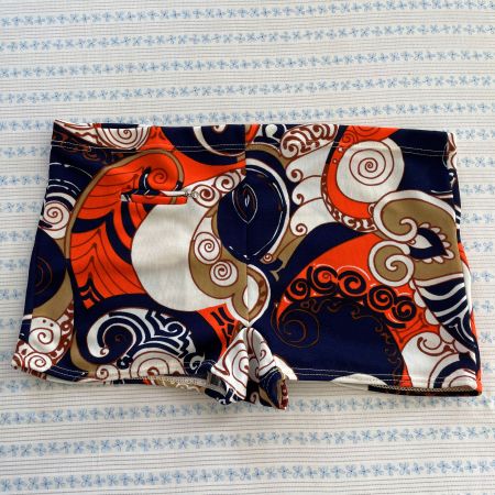 Badehose Herren Gr. M/L psychedelisches Muster VINTAGE 1970s
