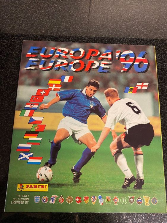 Panini pochette football Europa 96 England - Collection