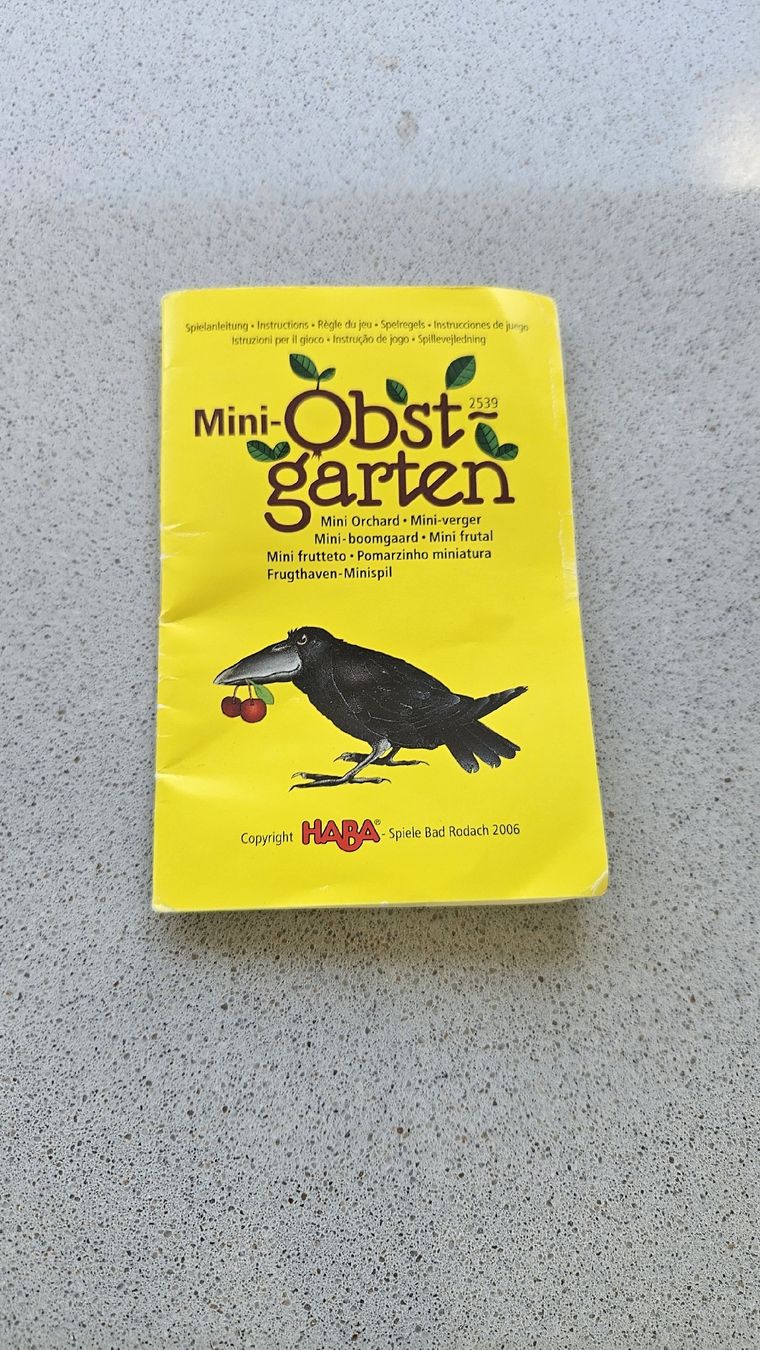 Haba Giochi: HABA Mini Obstgarten Spiel. – Usato da rain venduto da Bbaumli 1