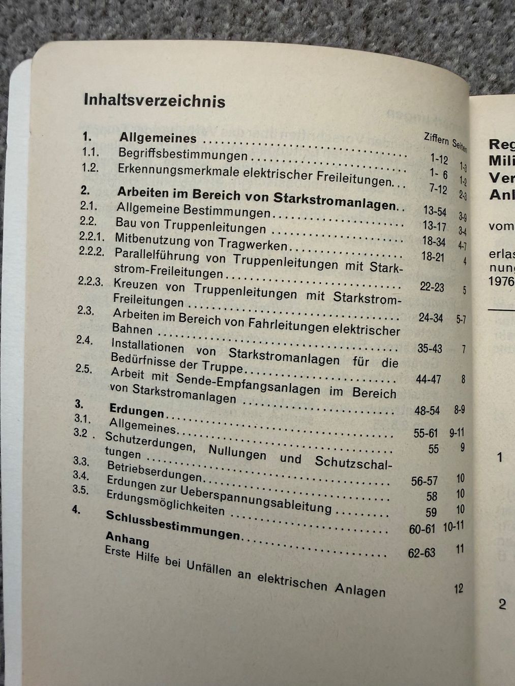 Bücher: 5 Reglemente Übermittlungstruppen - Schweizer Armee – Gebraucht aus Brütten von Hst1 7
