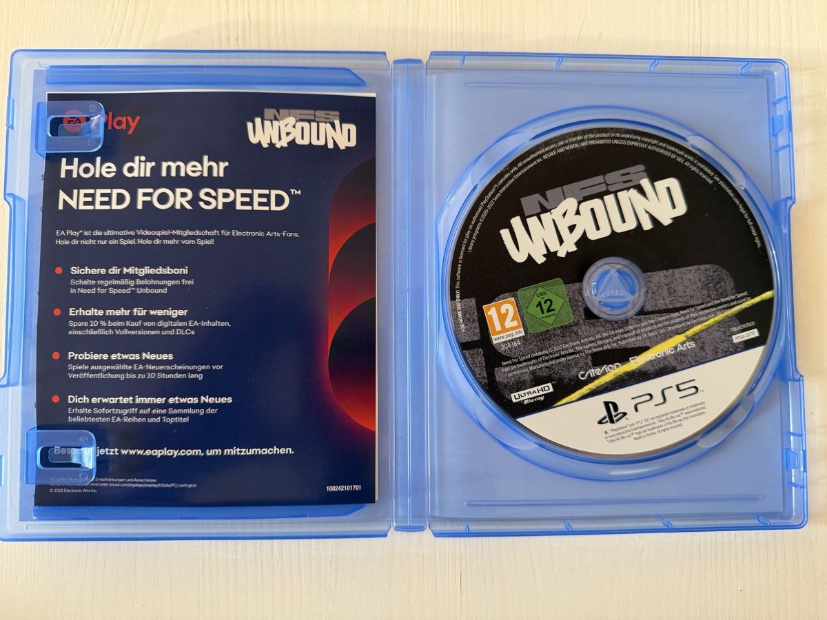 Spiele: Need for Speed Unbound PS5 – Gebraucht aus Schüpfheim von Hellme09 2
