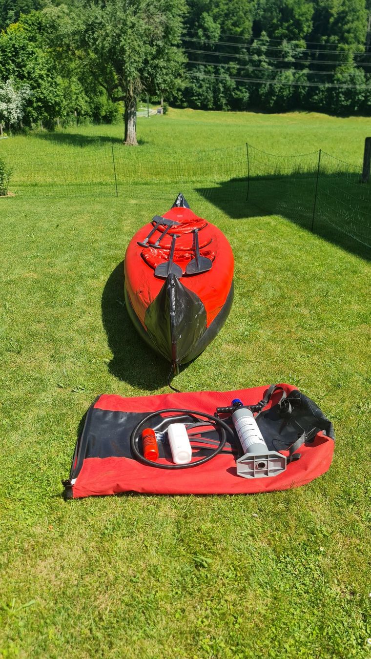 Barche: Schlauchboot Grabner Adventure mit Zubehör – Usato da Saland venduto da work4travel