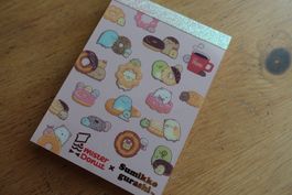 Sumikkogurashi x Mister Donut -  Mini Notizblock Memo Pad