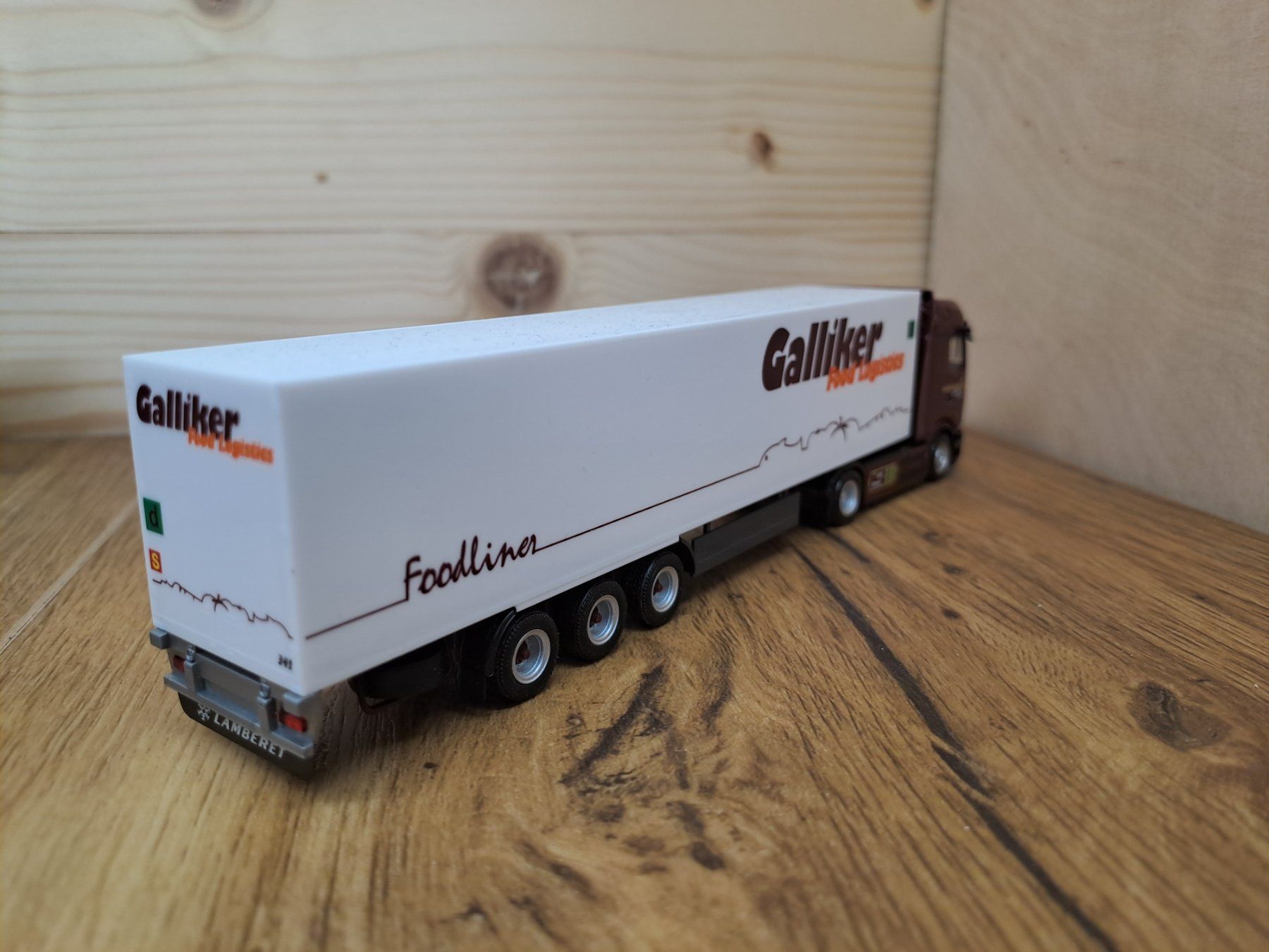 Herpa Modellini d'auto: MB e600 Galliker Food Logistics – Nuovo e nell'imballaggio originale da Reiden venduto da vscp5 2