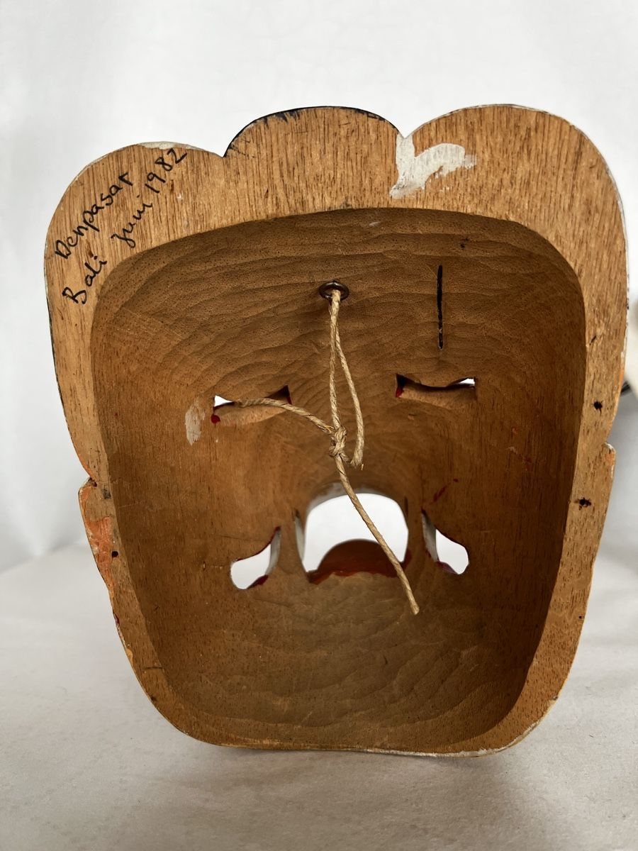 Masques: Vintage  Maske, handgeschnitzt, Sammlerstück – D'occasion à Moehlin par Balirain 3
