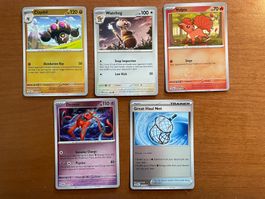 Pokemon Karten Set Reverse (Versand gratis)