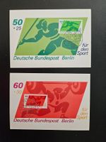 2 Sondermarken " Für den Sport 1980 " Deutsche Bundespost