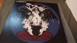 MIDNIGHT-Berlin is Burning LP blau Vinyl-Black/Thrash Metal