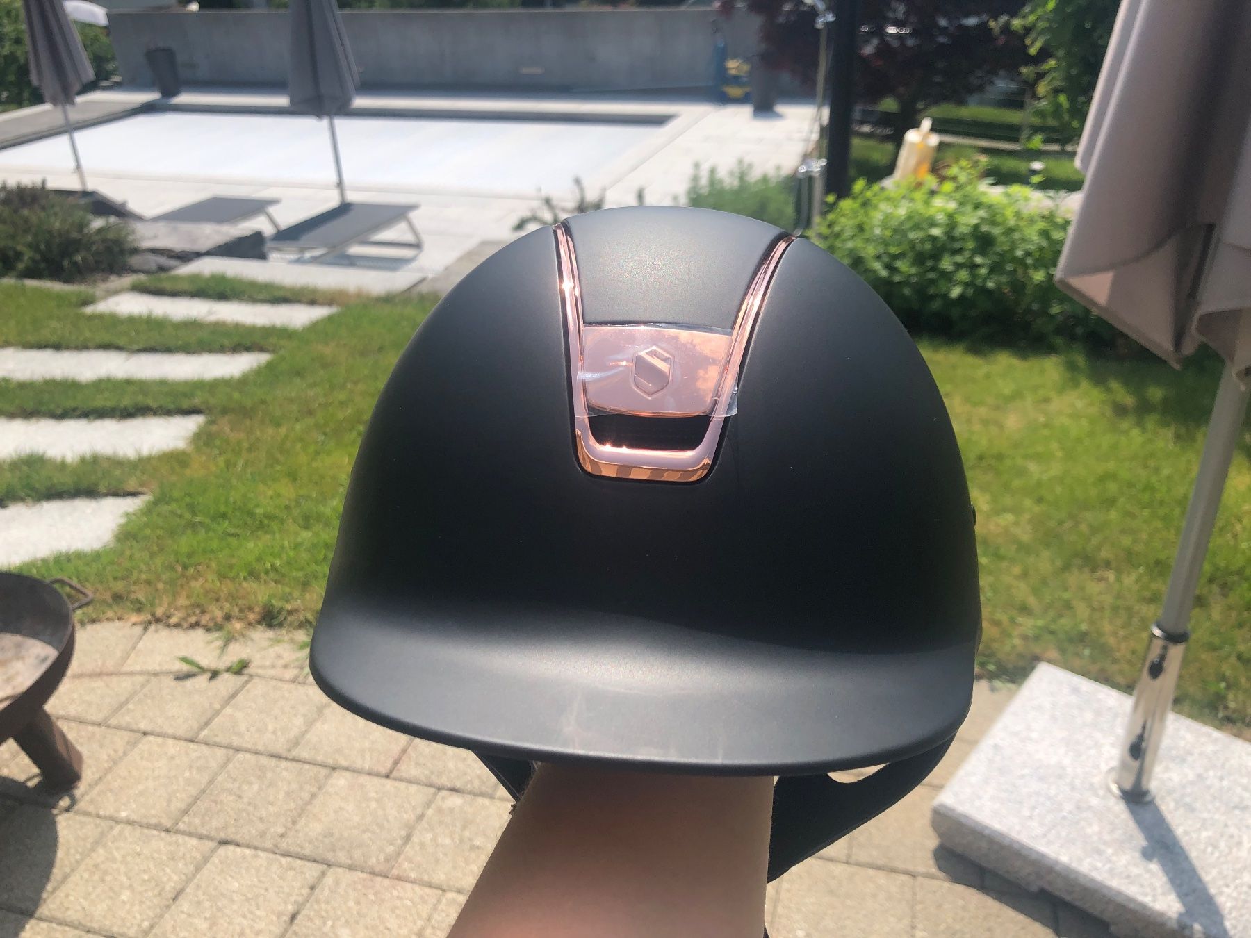 Kleidung: NEU! Samshield Reithelm 57L/rosegold – Neu und originalverpackt aus Ebikon von  1