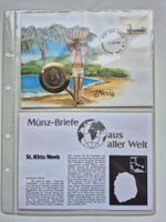 Münzbrief / Numisbrief    ✉️   ST. KITTS / NEVIS    1965