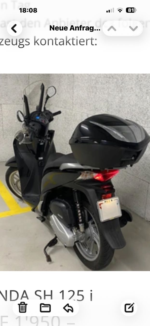 Honda Altro: Honda SH125 Top Zustand – Usato da Wädenswil venduto da Marco98 1