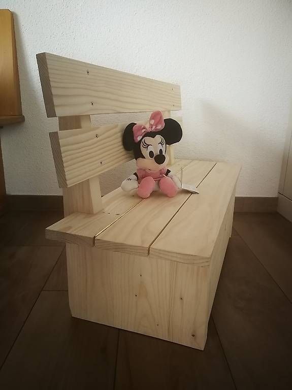 Panchine: Kindersitzbank mit Truhe / als Geburtsgeschenk – Usato da Neudorf venduto da schmidi44 3