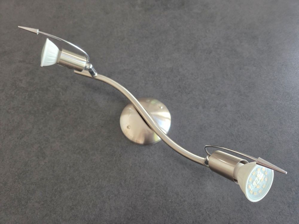 Eglo Lampadari & plafoniere: Eglo LED-Deckenstrahler 2-flammig – Usato da Rain venduto da and_8v2n