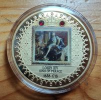 Farbmedaille Louis XIV PP